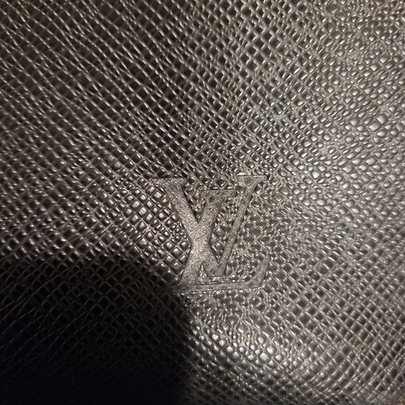 Louis Vuitton Taiga Serviette Tobol Briefcase Black Leather - Picture 2 of 16